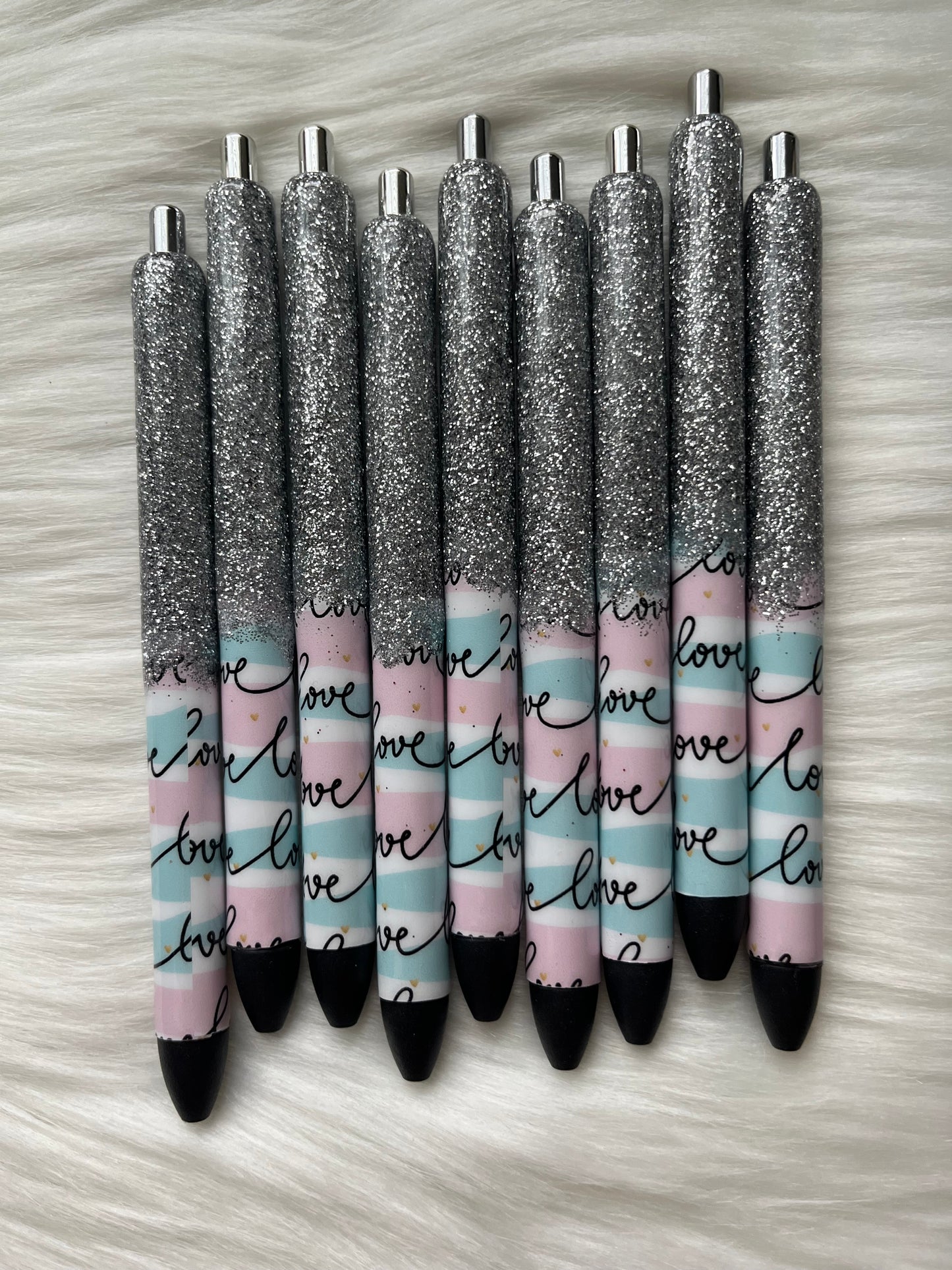 Valentine’s day Glitter Pens (Papermate Inkjoy)