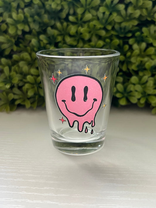 smiley shot glass