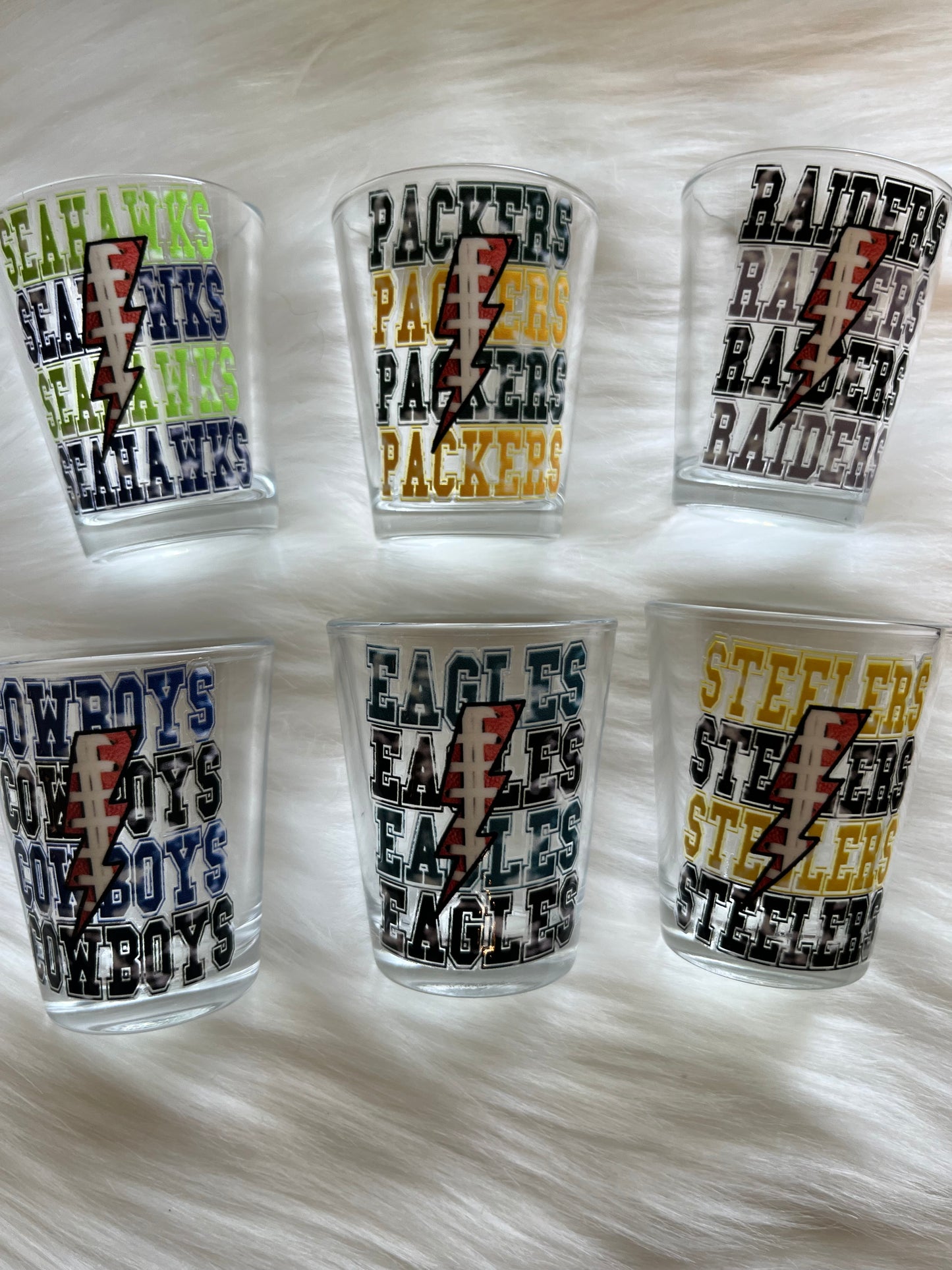 Teams Shot Glasses