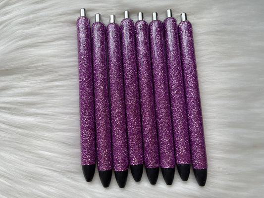 Light Purple Glitter Pen (Papermate Inkjoy)