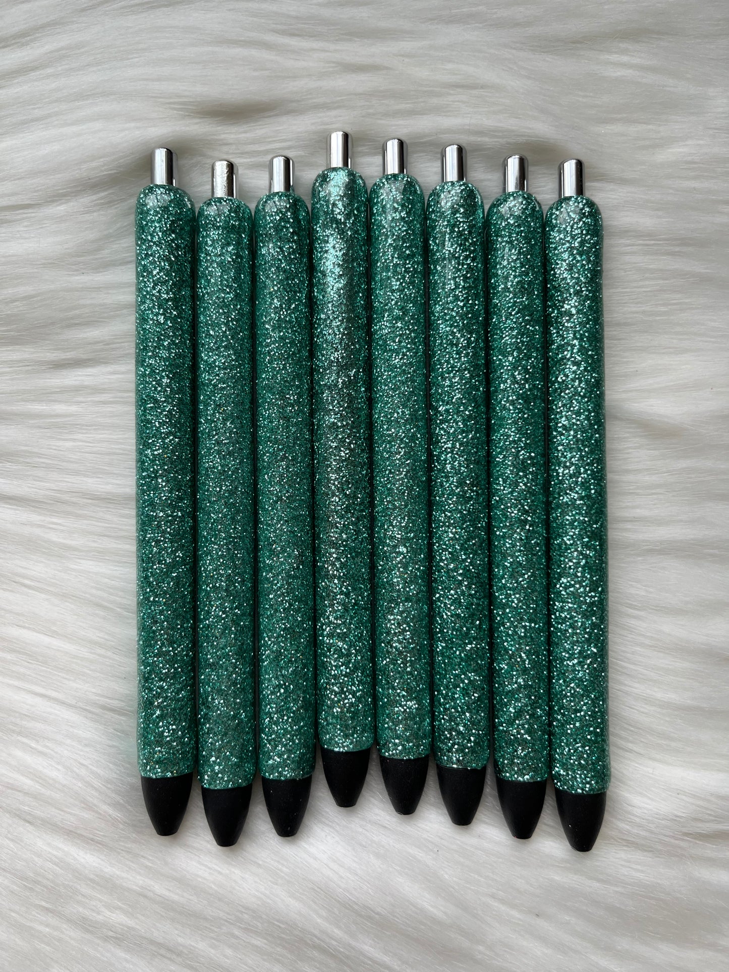 Light Teal Glitter Pen (Papermate InkJoy)