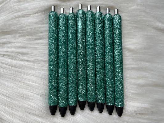 Light Teal Glitter Pen (Papermate InkJoy)