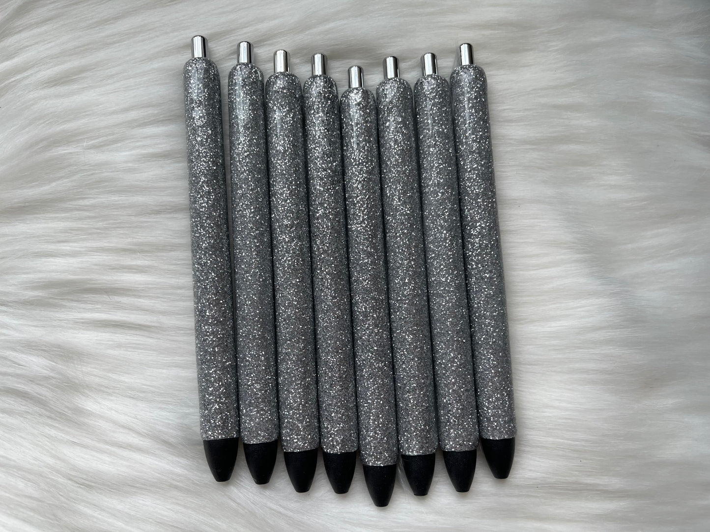 Silver Glitter Pen (Papermate Inkjoy)